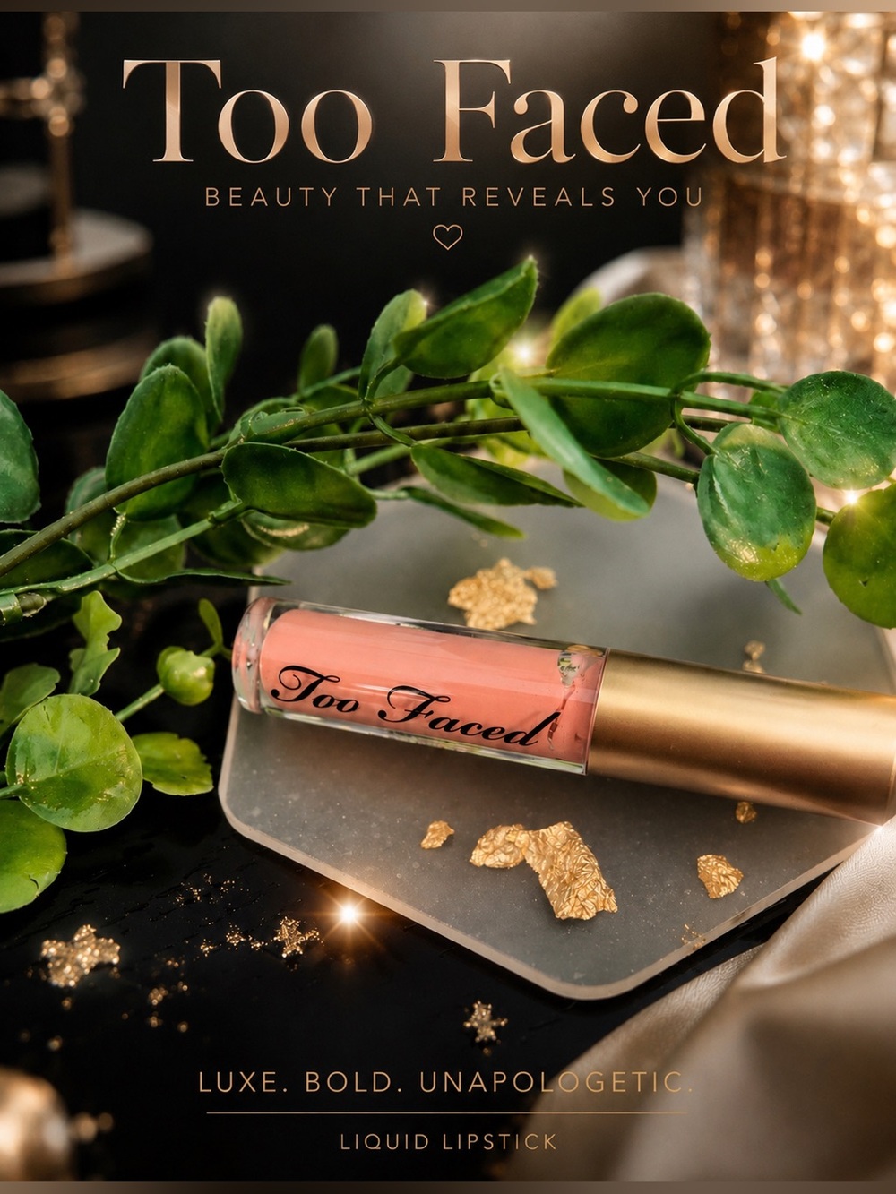 Too Faced Liquid Lip Injection Serum- Naked Dolly